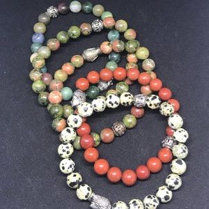 Stone Buddha Bracelet